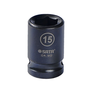 Đầu tuýp đen 6 cạnh 1/2in - 15mm